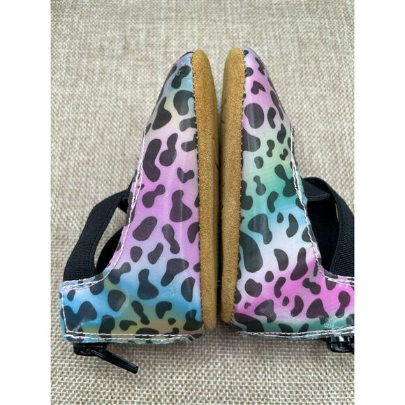 Monkey Feet Baby Girl Shoes Size 6-12 Months New Cheetah Print - Picture 8 of 9